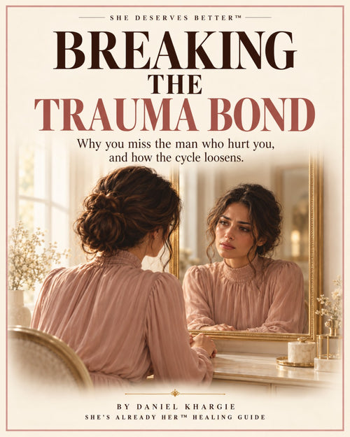 Breaking the Trauma Bond — She Deserves Better healing guide cover
