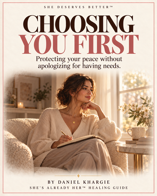 Choosing You First — She Deserves Better healing guide cover