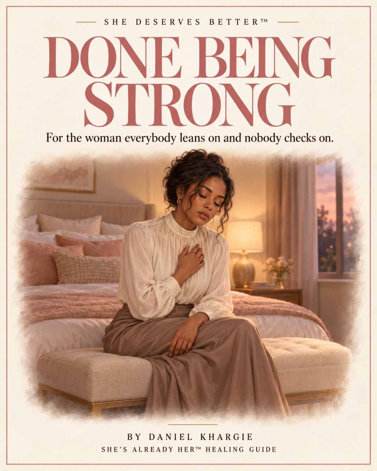 Done Being Strong — She Deserves Better healing guide cover