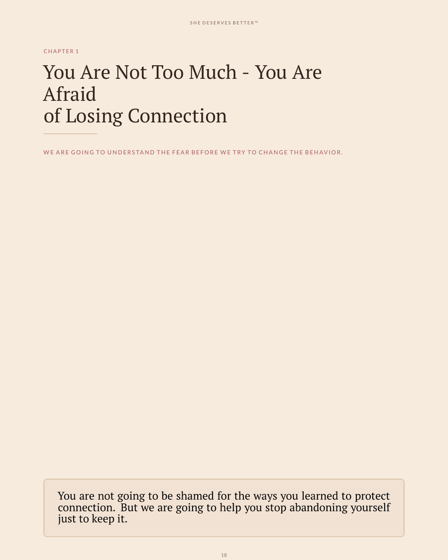Healing Anxious Attachment preview - Chapter 1