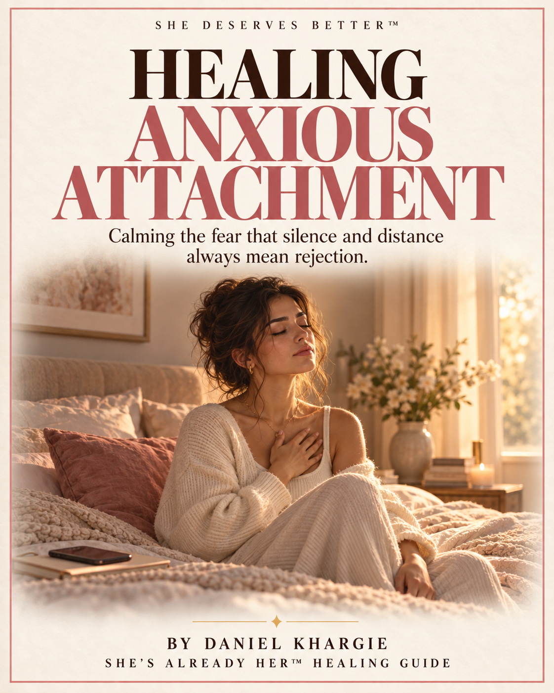 Healing Anxious Attachment — She Deserves Better healing guide cover