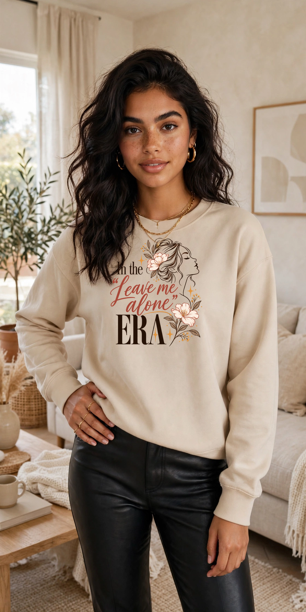 In the 'Leave Me Alone' Era — Crewneck Sweatshirt
