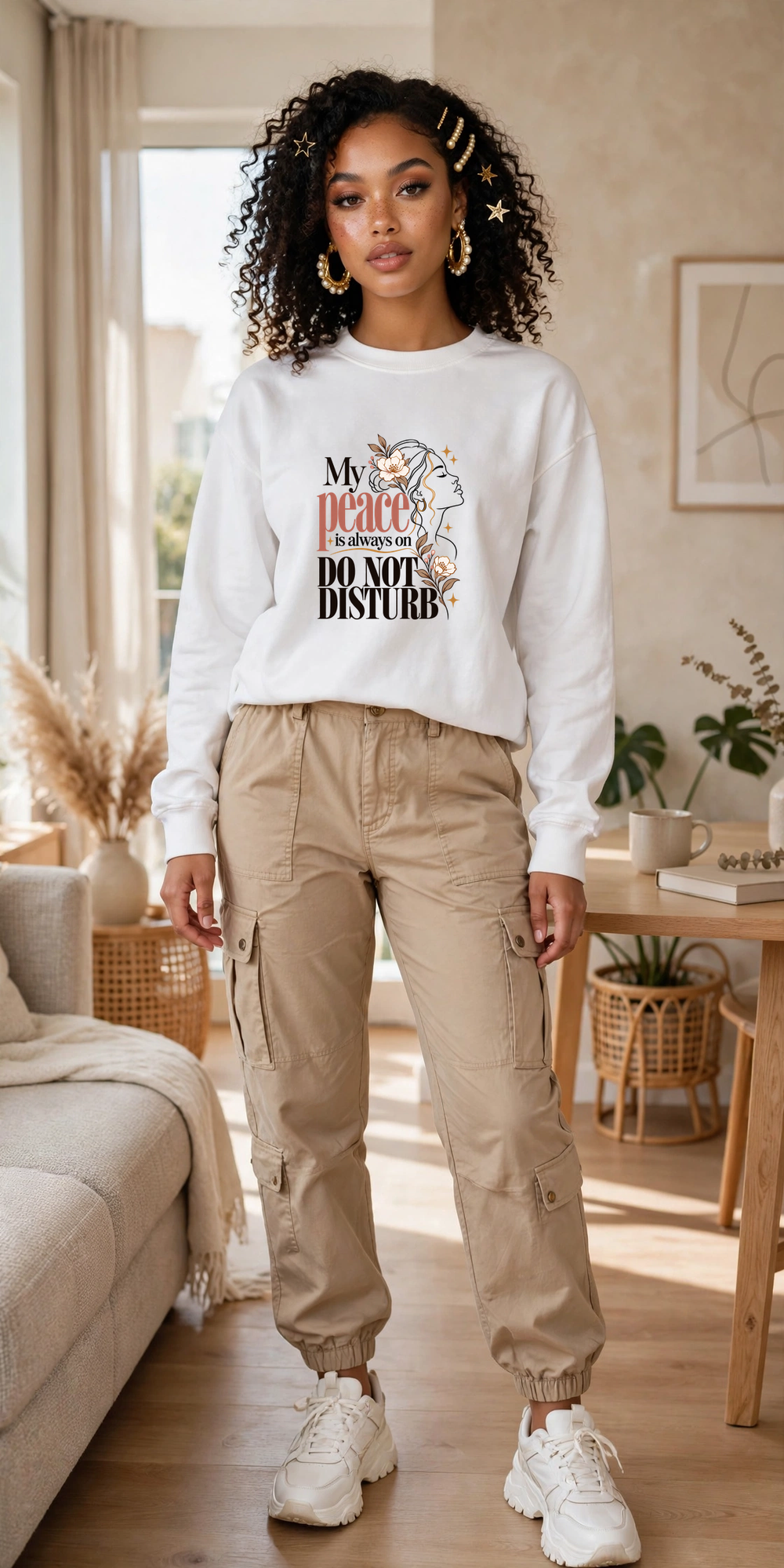 My Peace Is Always on Do Not Disturb — Crewneck Sweatshirt