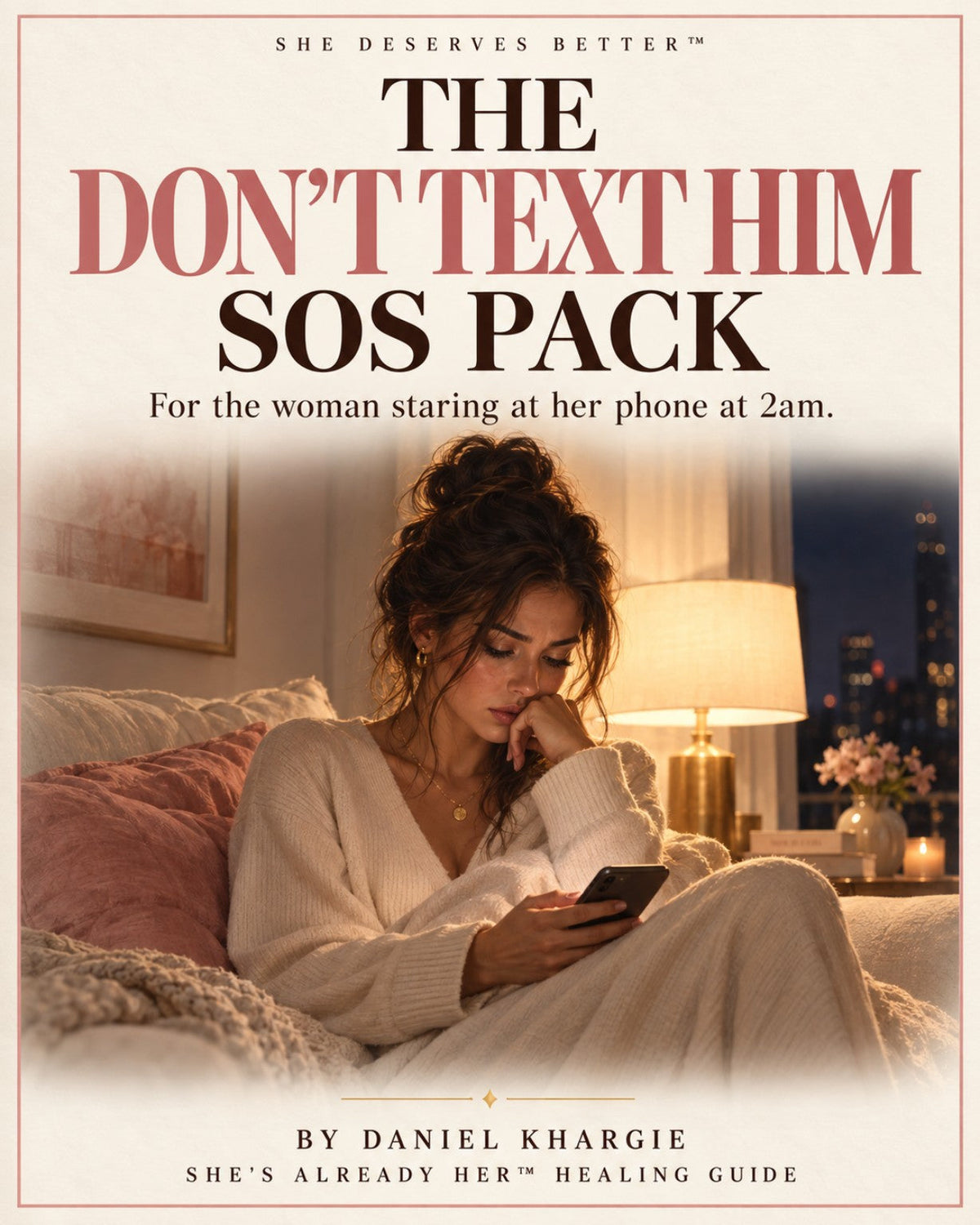 The Don't Text Him SOS Pack - included in the No Contact Recovery Bundle