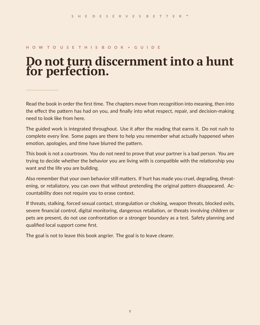 When He Keeps Disrespecting You preview - how to use this Book + Guide