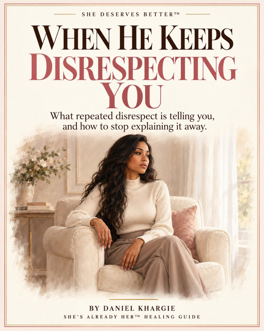 When He Keeps Disrespecting You - included in the Done Being Taken for Granted Bundle